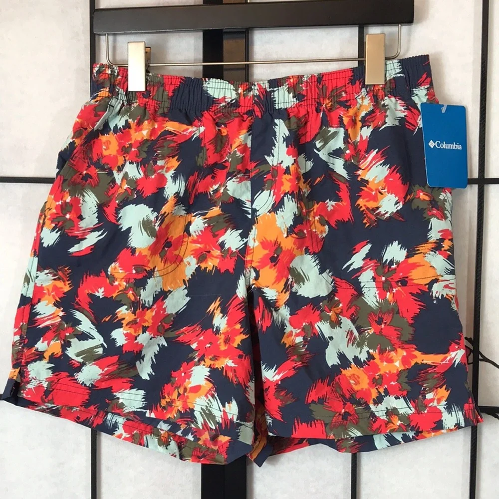 🐲💙 Columbia Walnut River Printed Short